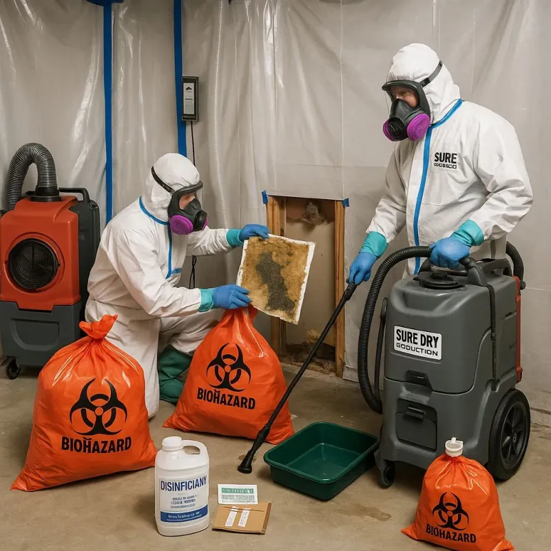 Contaminated Water Handling Protocols process in Manorville, NY