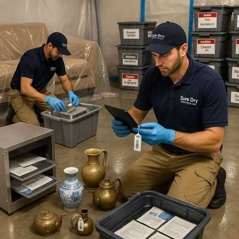 Content Protection and Restoration process in Manorville, NY